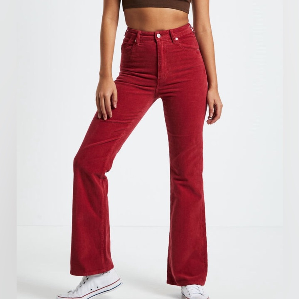 Rolla’s Dusters Bootcut In Ruby Red - image 4